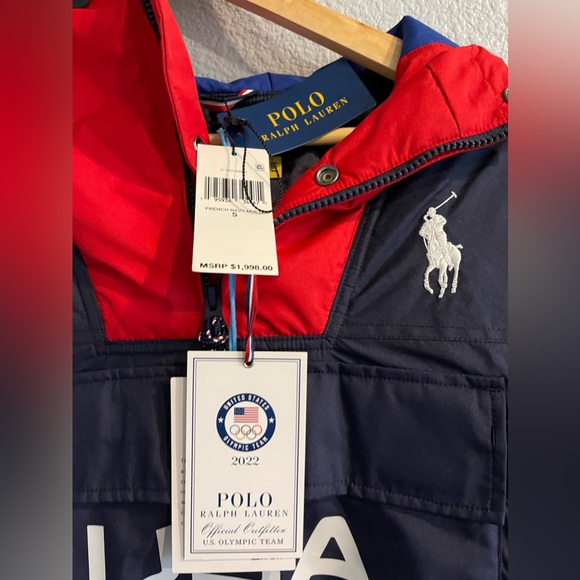 NWT Collective Polo Ralph Lauren x Team USA. Opening Ceremony Anorak - Picture 7 of 11